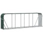 Suporte de lenha 300x45x100 cm aço galvanizado verde