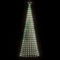 Iluminação p/ árvore de Natal cone 688 LEDs 300 cm branco frio